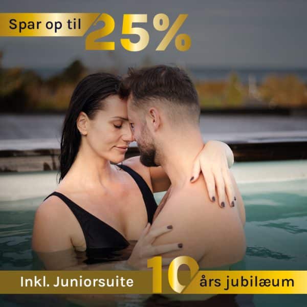 Wellnessophold for 2 - 2 nætter