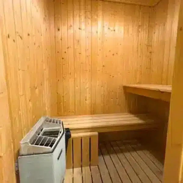 Sauna i værelse 25